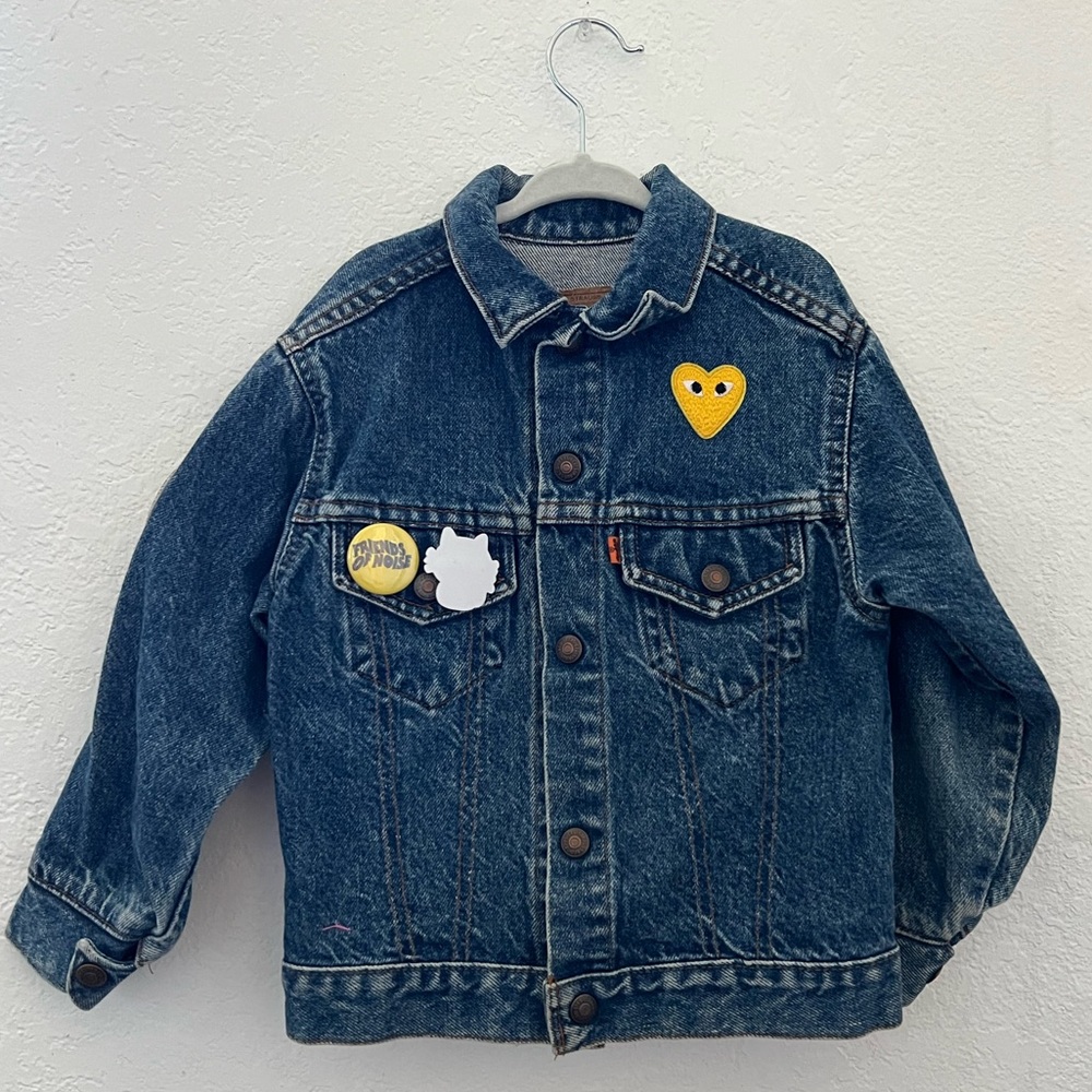 Kids 6T Vintage Levi Jean jacket